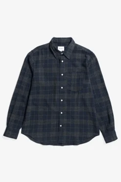 Algot Relaxed Wool Check Shirt