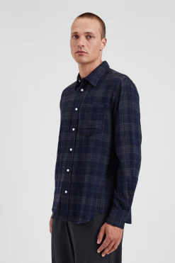 Algot Relaxed Wool Check Shirt