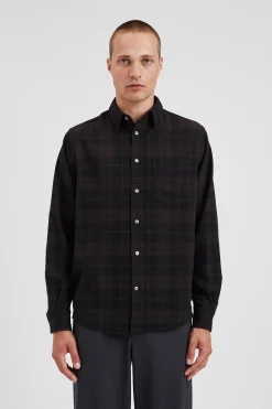 Algot Relaxed Wool Check Shirt
