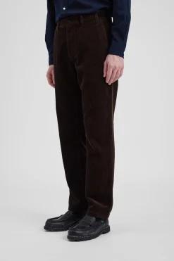 Aros Regular Wide Wale Corduroy Chino Espresso