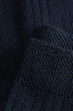 Bjarki Cashmere Wool Blend Rib Sock