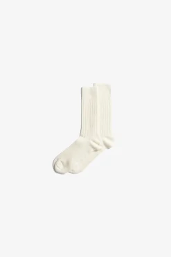 Bjarki Cashmere Wool Blend Rib Sock