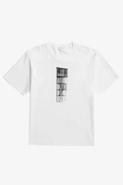 Holger Organic Interlock Tower Print T-Shirt