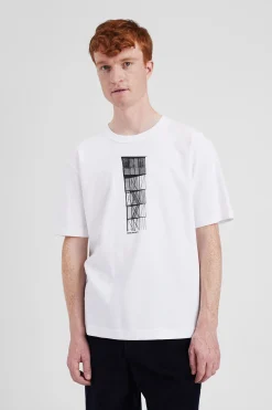 Holger Organic Interlock Tower Print T-Shirt