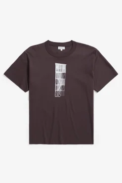 Holger Organic Interlock Tower Print T-Shirt