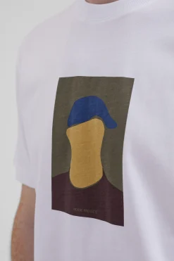 Johannes Organic Cap Print T-shirt