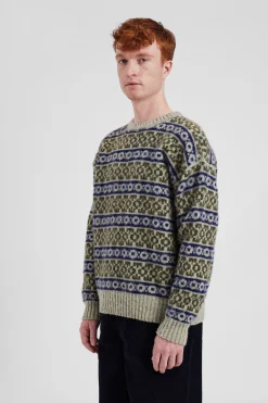 Jonas Scottish Lambswool Fair Isle Sweater
