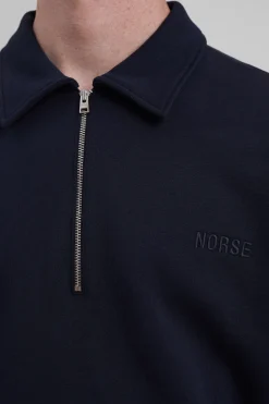 Ketel Relaxed Organic NORSE Logo Half Zip