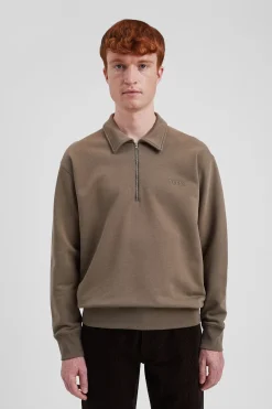 Ketel Relaxed Organic NORSE Logo Half Zip