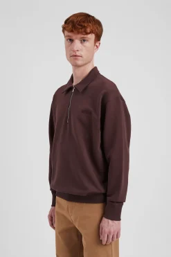 Ketel Relaxed Organic NORSE Logo Half Zip