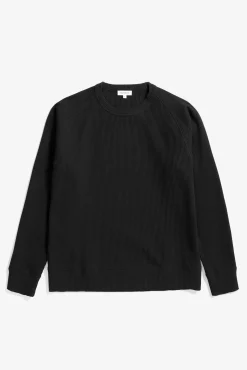 Kristian Relaxed Tech Waffle Sweater