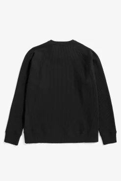 Kristian Relaxed Tech Waffle Sweater