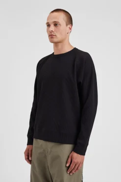 Kristian Relaxed Tech Waffle Sweater