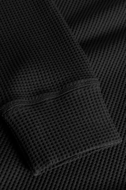Kristian Relaxed Tech Waffle Sweater