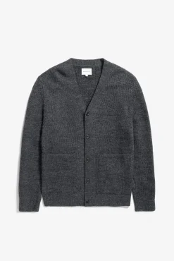 Loki Wool Cotton Rib Cardigan