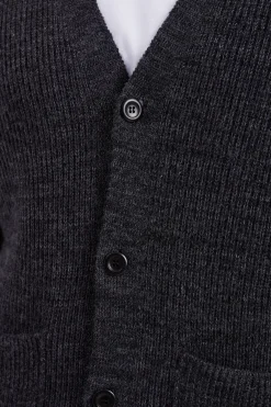Loki Wool Cotton Rib Cardigan