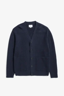 Loki Wool Cotton Rib Cardigan