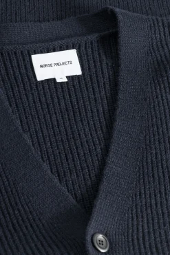 Loki Wool Cotton Rib Cardigan