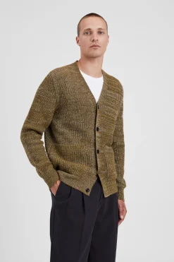 Loki Wool Cotton Rib Cardigan