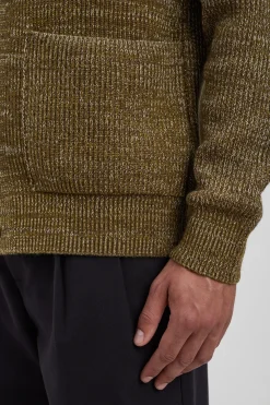 Loki Wool Cotton Rib Cardigan