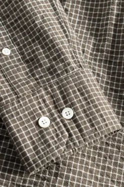 Mo Check Oversized Shirt