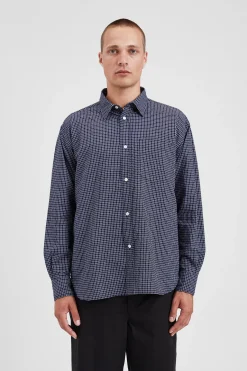 Mo Check Oversized Shirt