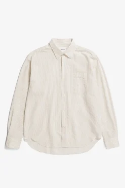 Mo Oversized Striped Shirt