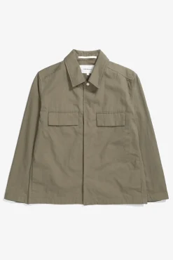 Pelle Fine Broken Twill Overshirt