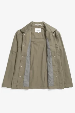 Pelle Fine Broken Twill Overshirt