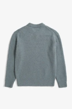 Rasmus Relaxed Brushed V-Neck Sweater