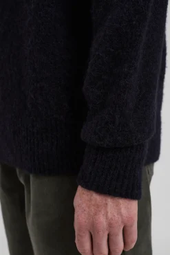 Rasmus Relaxed Brushed V-Neck Sweater