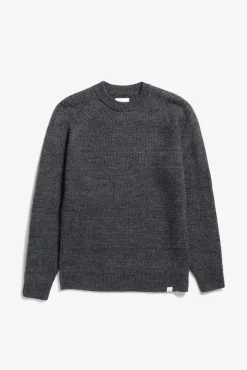 Roald Wool Cotton Rib Sweater