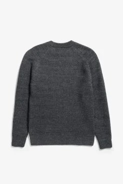 Roald Wool Cotton Rib Sweater