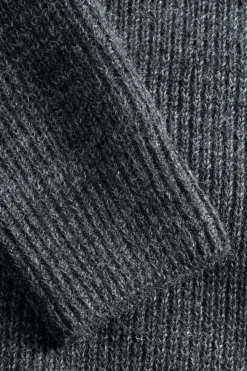 Roald Wool Cotton Rib Sweater