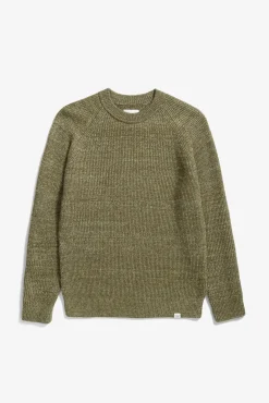 Roald Wool Cotton Rib Sweater