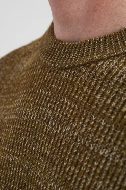 Roald Wool Cotton Rib Sweater