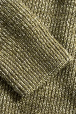 Roald Wool Cotton Rib Sweater