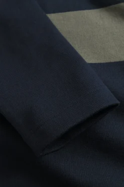 Ruben Brushed Stripe LS Polo